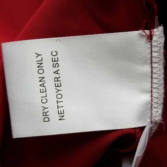 (12-14) Attitude 100% Silk Beaded Embroidered Button Down Top ❤ Long Sleeve - Picture 6 of 7